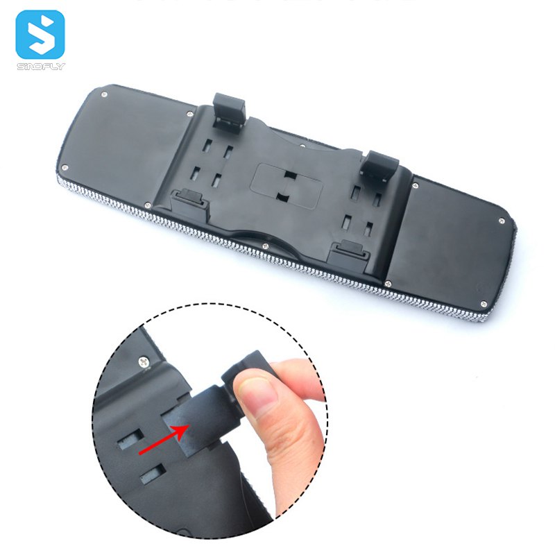 Diamondencrusted car interior mirror decoration